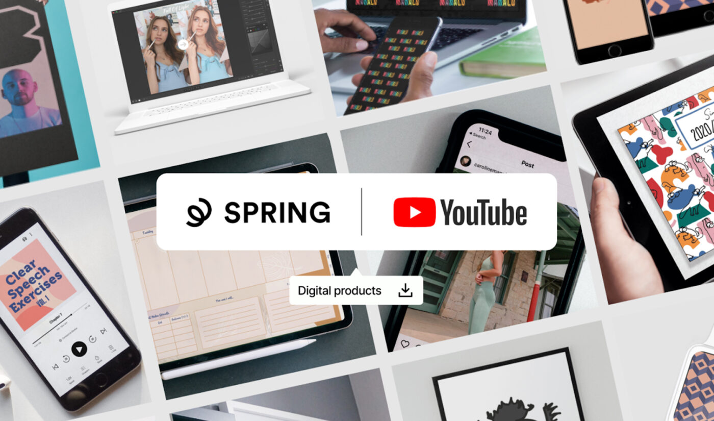 Creators Can Now Use YouTube’s Merch Shelves To Sell Digital Products