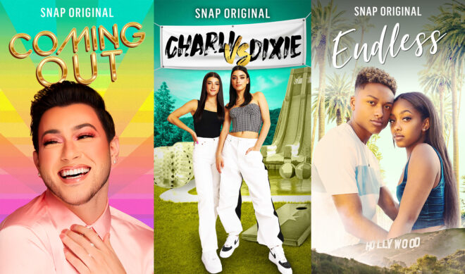 Snapchat Lines Up Originals Featuring Charli And Dixie D’Amelio, Megan Thee Stallion, Manny MUA