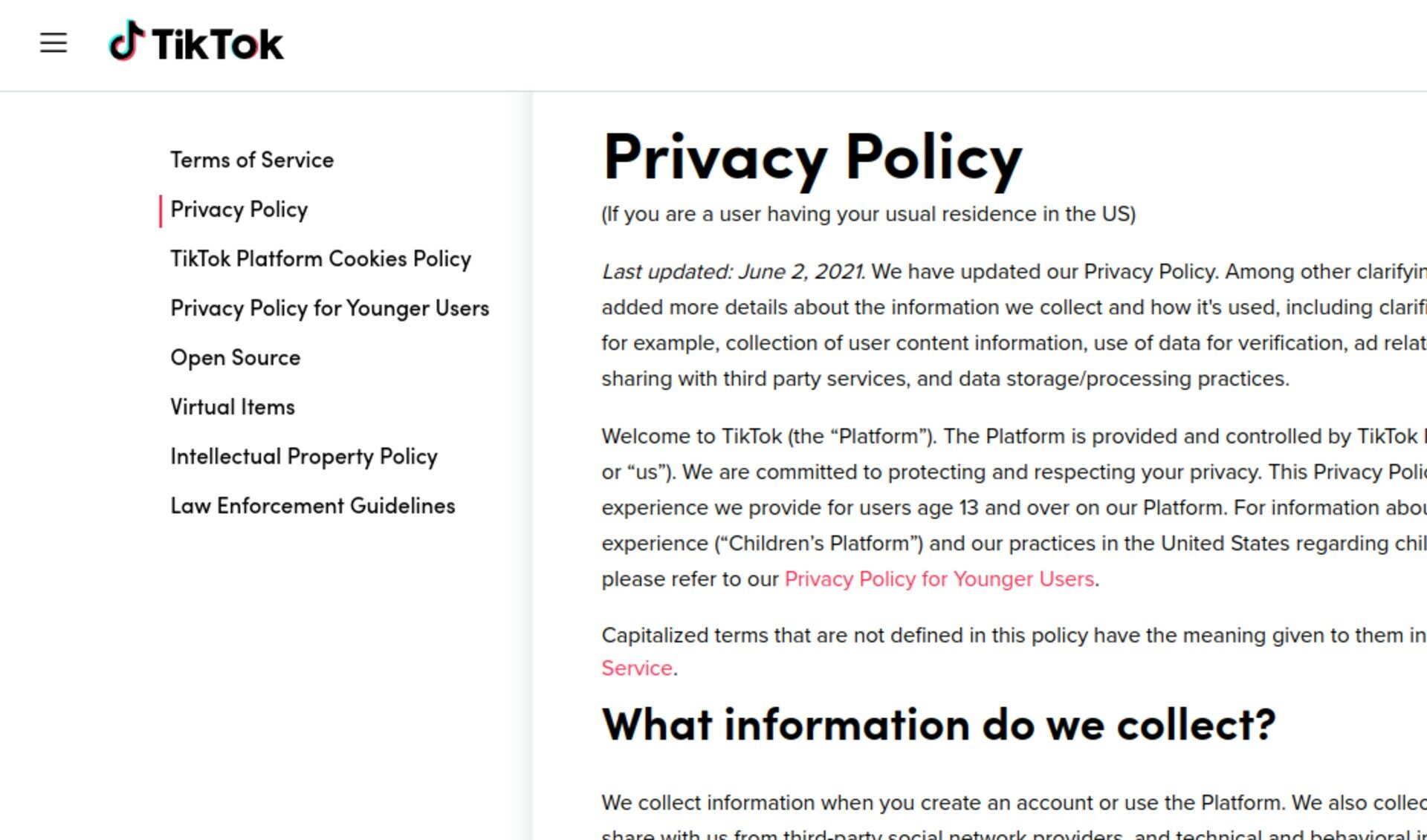 TikTok Adds Collection Of Biometric Data, Like Faceprints And Voiceprints, To U.S. Privacy Policy