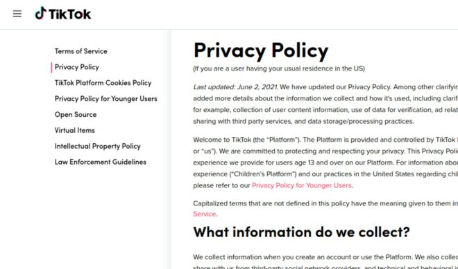TikTok Adds Collection Of Biometric Data, Like Faceprints And Voiceprints, To U.S. Privacy Policy