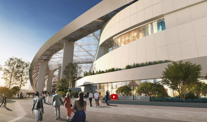 YouTube, Hollywood Park To Open 6,000-Seat ‘YouTube Theater’ That Will Host Creator Events, Concerts