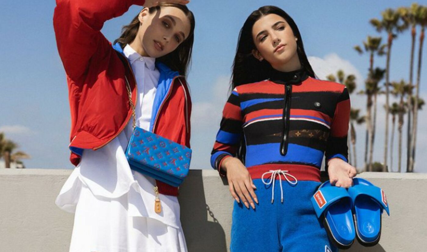 Louis Vuitton Taps TikTok and  Stars Emma Chamberlain and Charli  D'Amelio for New Campaign
