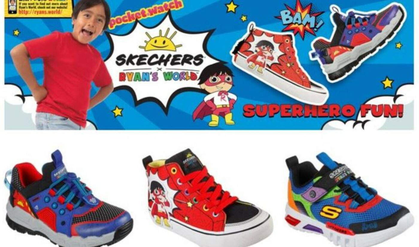 Ryan Kaji Ties Up With Skechers For Limited-Edition Footwear Collaboration