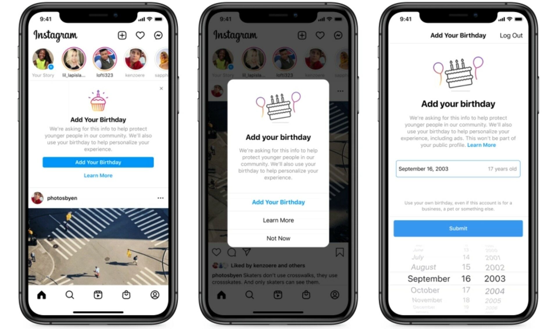 Instagram Will Make You Share Your Birthday — And Is Developing Tech To Ensure You’re Telling The Truth