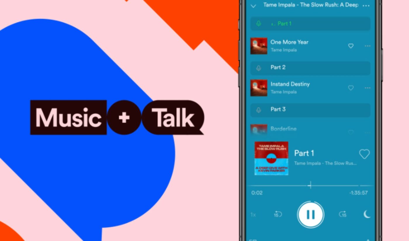 Spotify Rolls Out New Radio Host-Esque ‘Music + Talk’ Format To Creators Globally