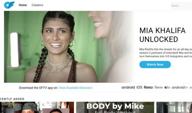 OnlyFans Goes Nudity And Ad-Free With Its First Mobile App ‘OFTV’