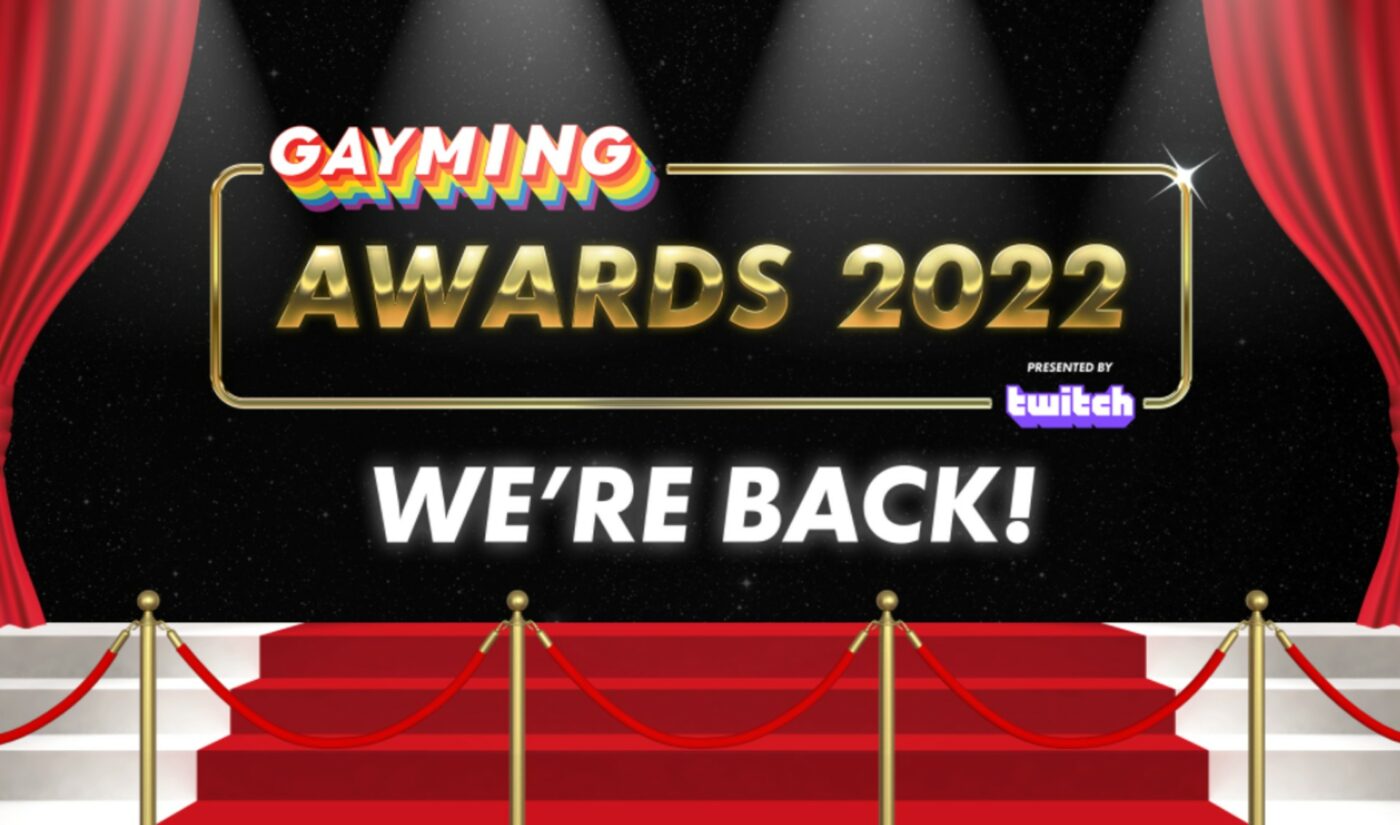 Second Annual ‘Gayming Awards’ To Air Live On Twitch In April
