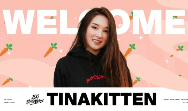 100 Thieves Signs Gamer/Artist Tina Kitten, First ‘Apex Legends’ Creator NiceWigg