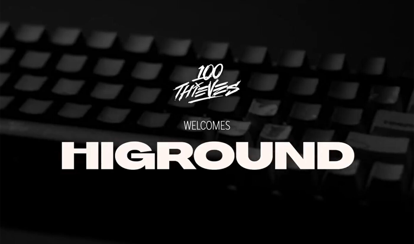 100 Thieves’ First Acquisition Is Boutique Keyboard Startup Higround