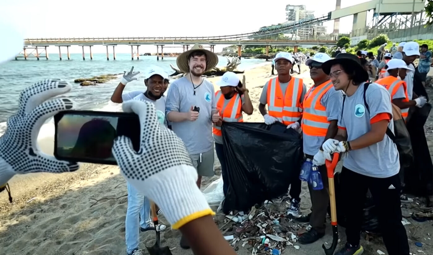MrBeast And Mark Rober’s #TeamSeas Is Raising $30 Million For Ocean Cleanup