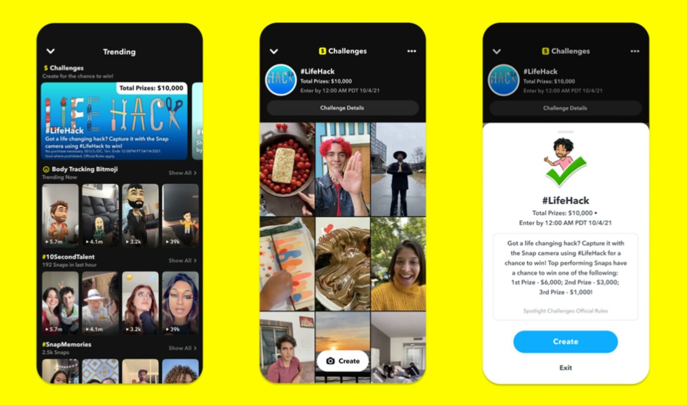 Snapchat Unveils New ‘Spotlight Challenges’, Touting $25,000 Max Prize Pools