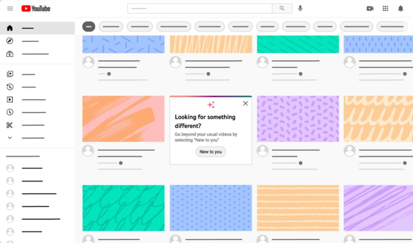 YouTube’s Just-Launched ‘New To You’ Section Surfaces Content From Never-Watched Channels