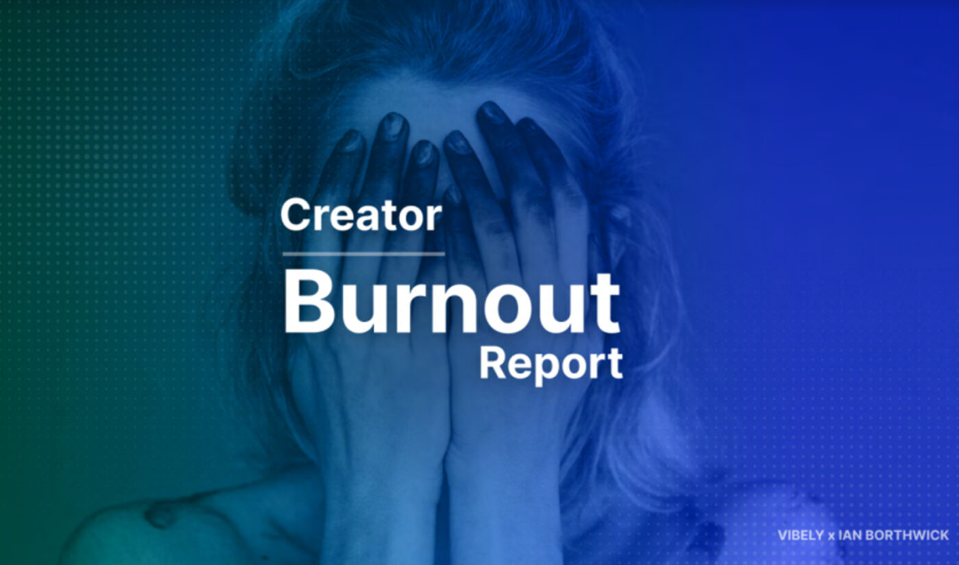 90% Of Content Creators Deal With Burnout. Vibely Wants To Change That.