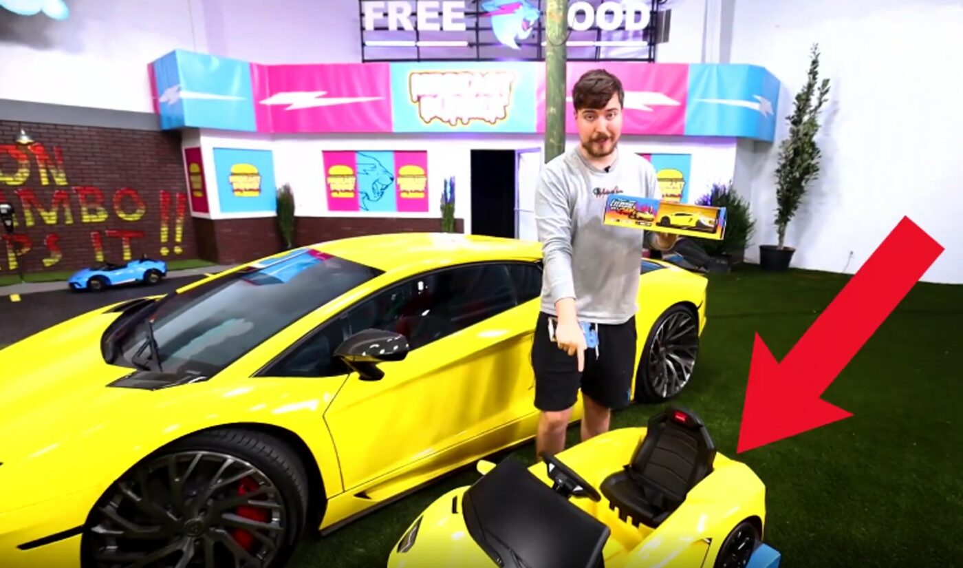 Everyone Gets A (Toy) Car In MrBeast, MSCHF’s Just-Launched Lamborghini Sweepstakes