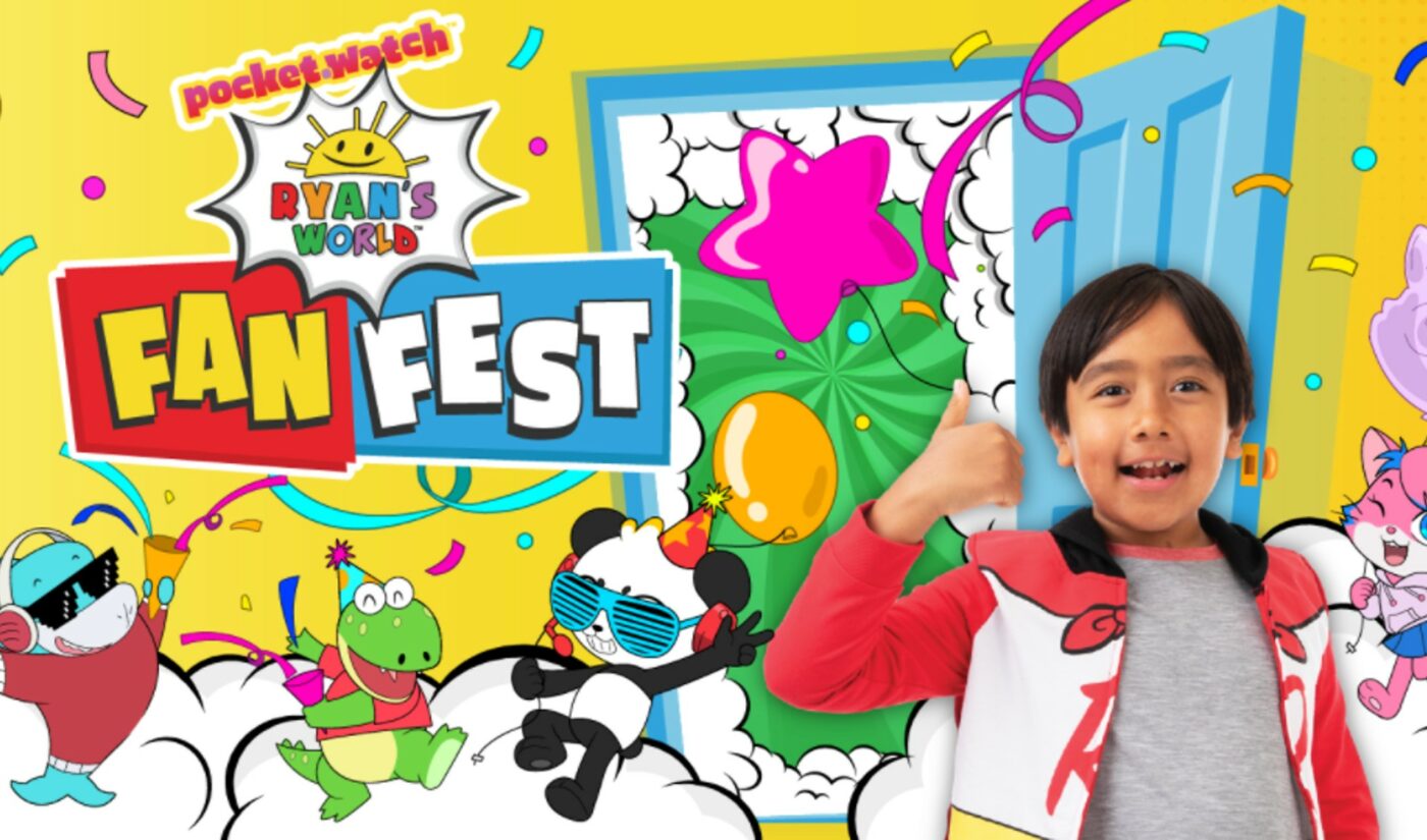 Ryan Kaji To Host First ‘FanFest’ Stream That Will Simulcast Nationally At Chuck E. Cheese
