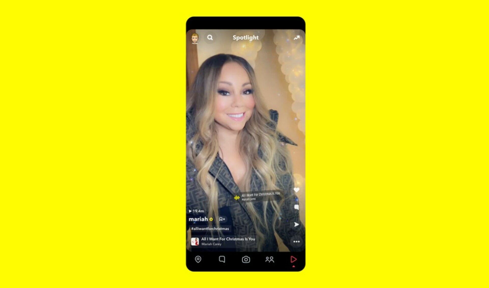 Snapchat Christens Another $100,000 Spotlight Challenge Alongside Mariah Carey