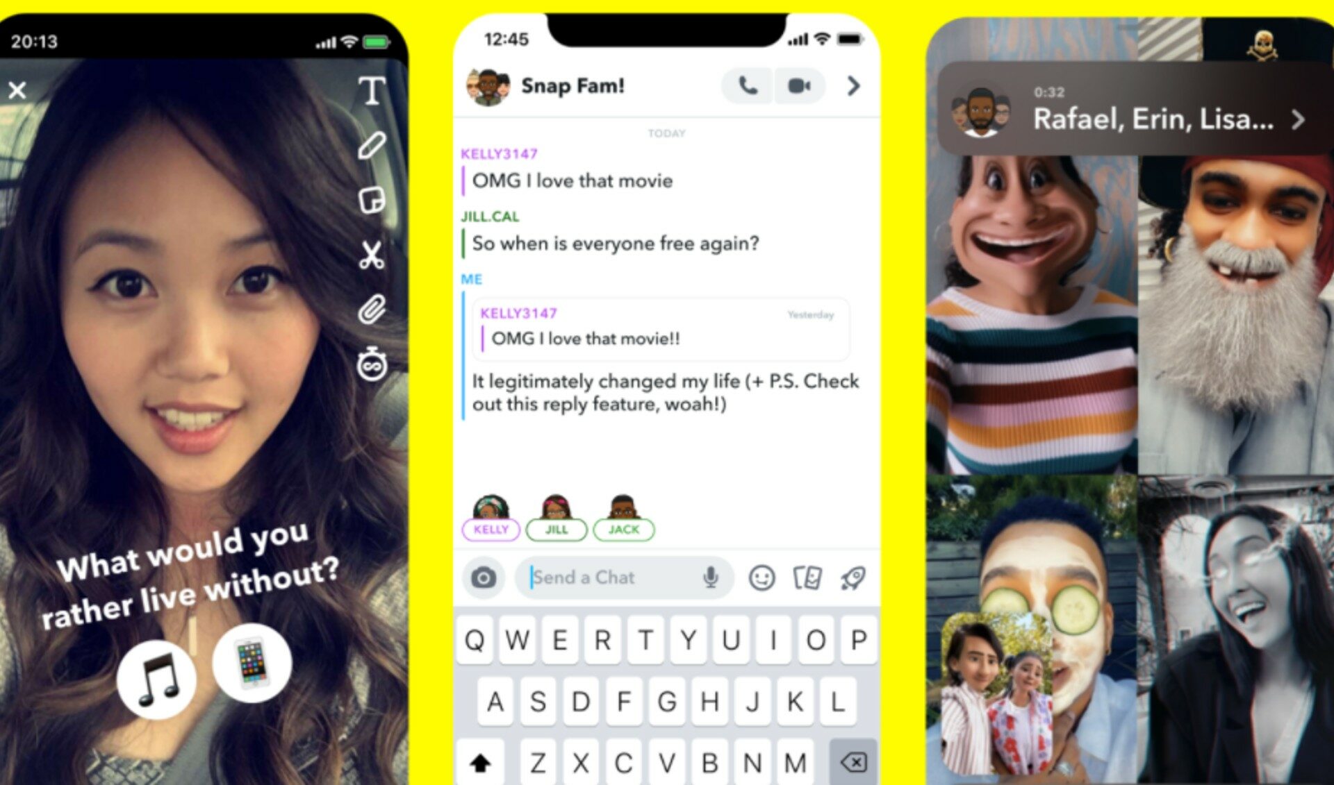 Snapchat Adds Emoji Polls, Bitmoji Reactions To Direct Messaging