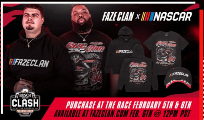 NASCAR Is FaZe Clan’s Latest Collab