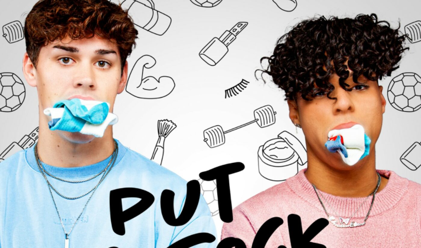 Larray and Noah Beck made a podcast together