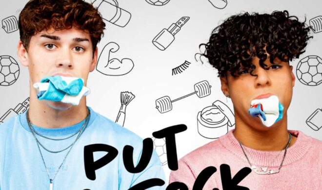 Larray and Noah Beck made a podcast together