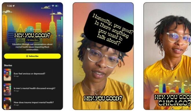 Snapchat launches AR campaign tackling mental health issues among Black communities