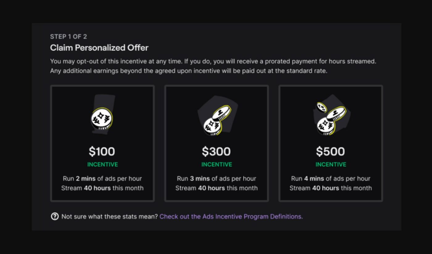 Twitch wants creators to have sustainable revenue. It’s rolling out monthly guarantees.