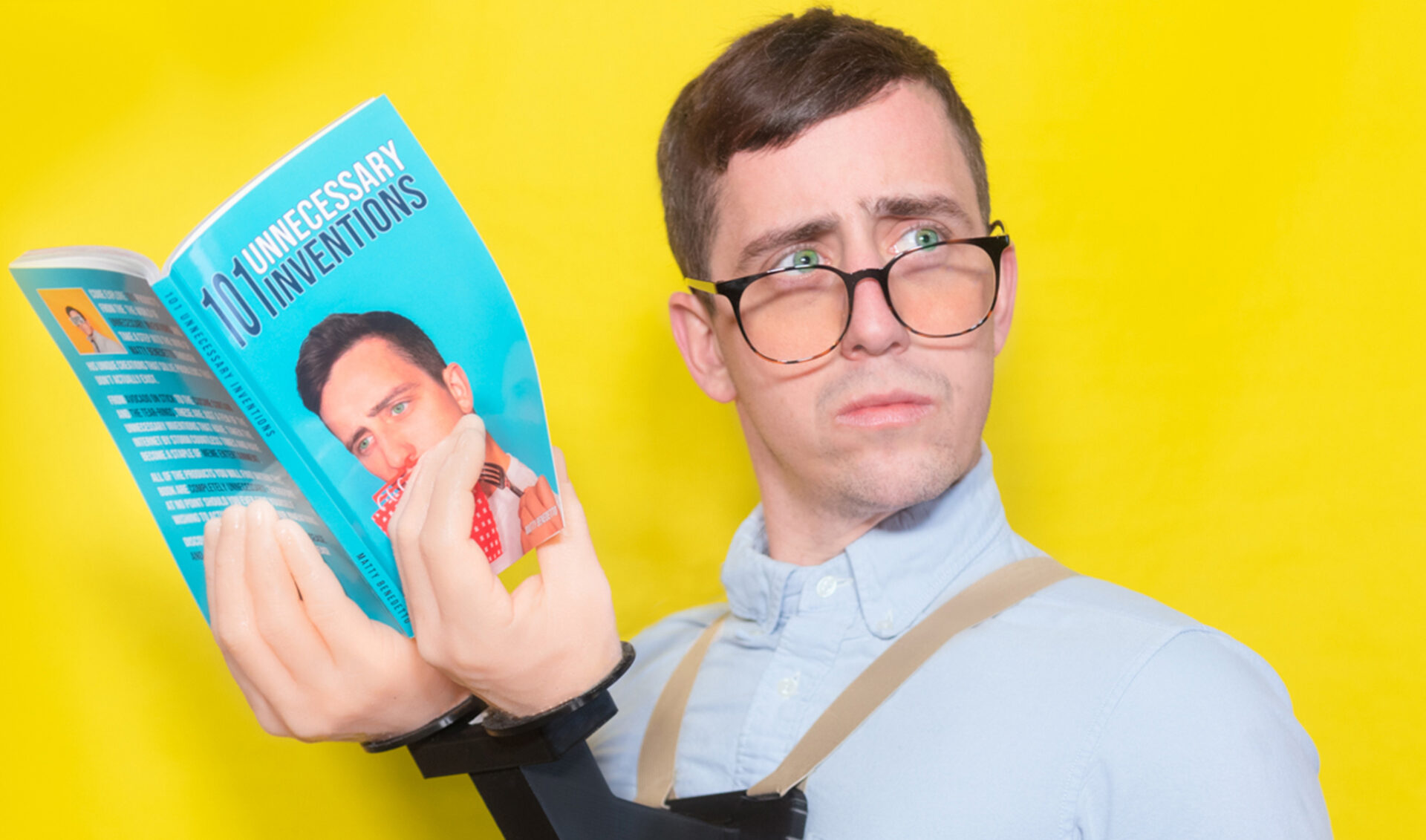 YouTube Millionaires: Matty Benedetto’s fake inventions are helping him build a very real company
