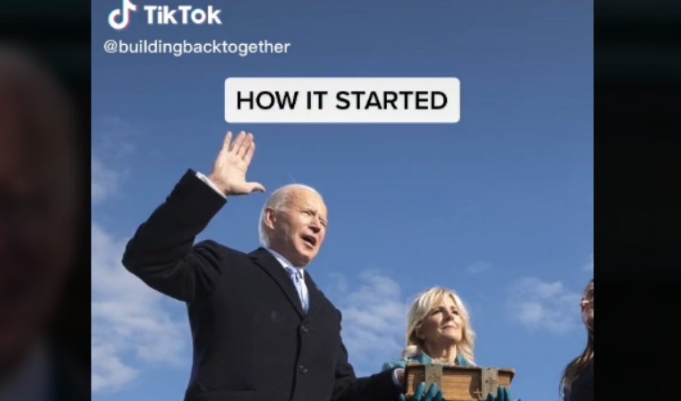 Ahead of the midterm elections, President Biden is looking to drum up support on TikTok