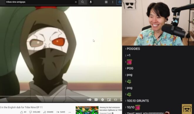 Disguised Toast, Sykkuno, Valkyrae, and Corpse Husband appeared in an anime. Then they reacted to it.