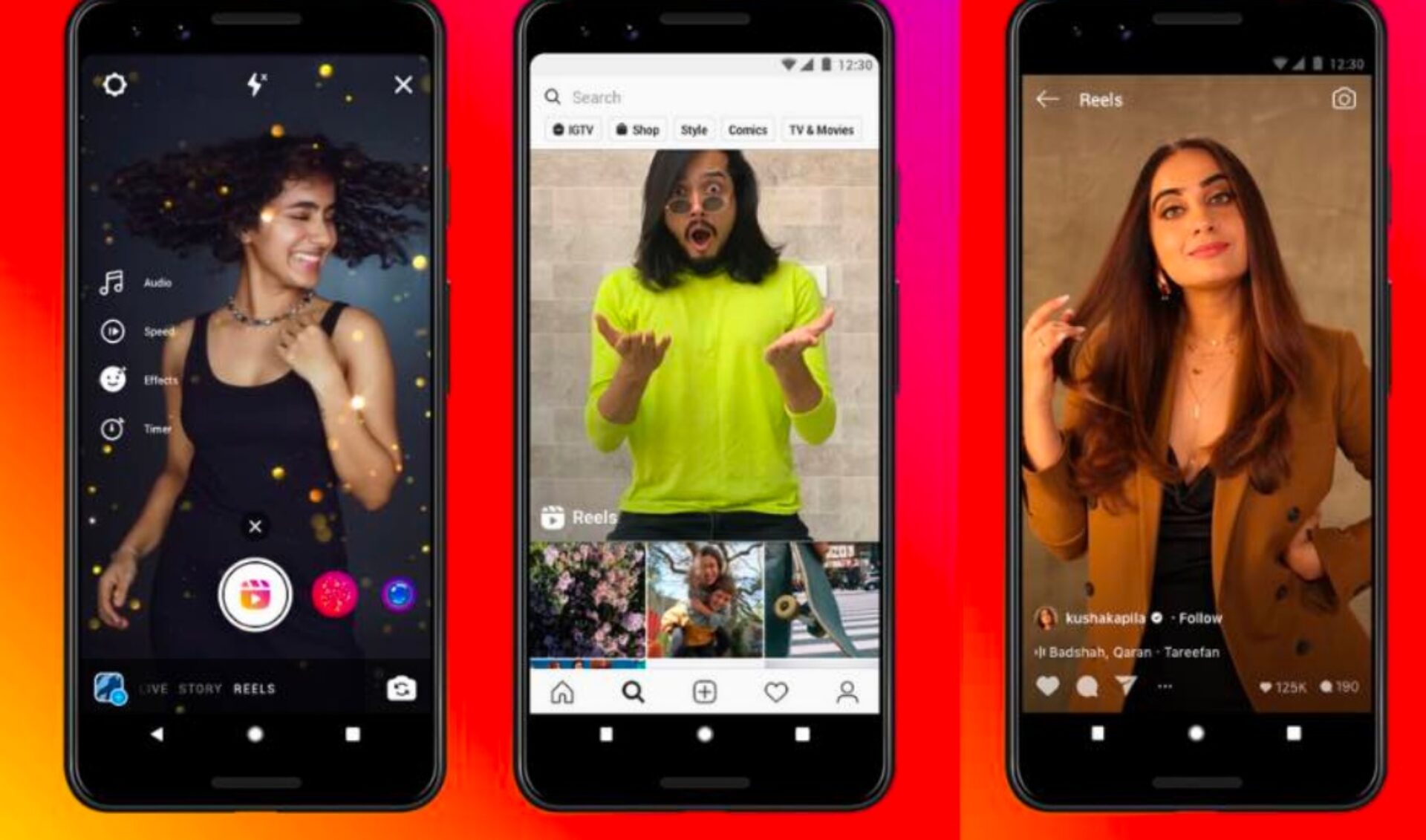Instagram is testing the ability to make Reels from preexisting templates