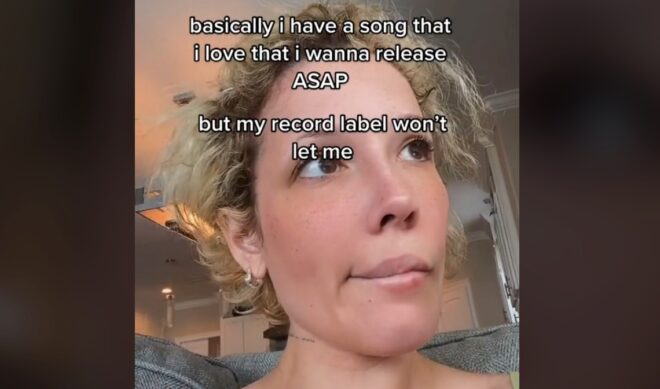 Halsey called out their record label after being compelled to produce a “viral TikTok moment” for a new song