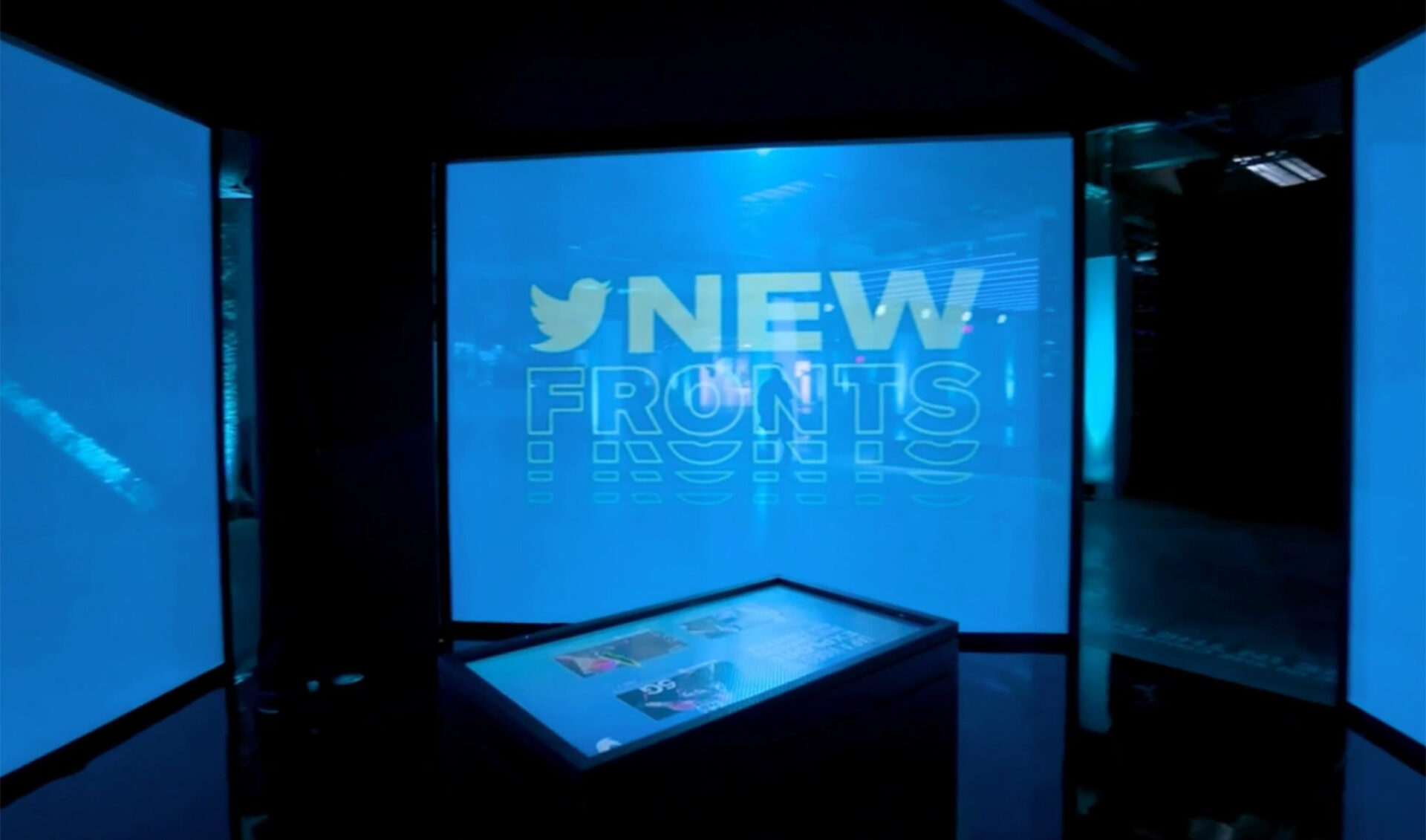 Twitter’s NewFronts presentation pitches it as “the second screen and the first scroll”