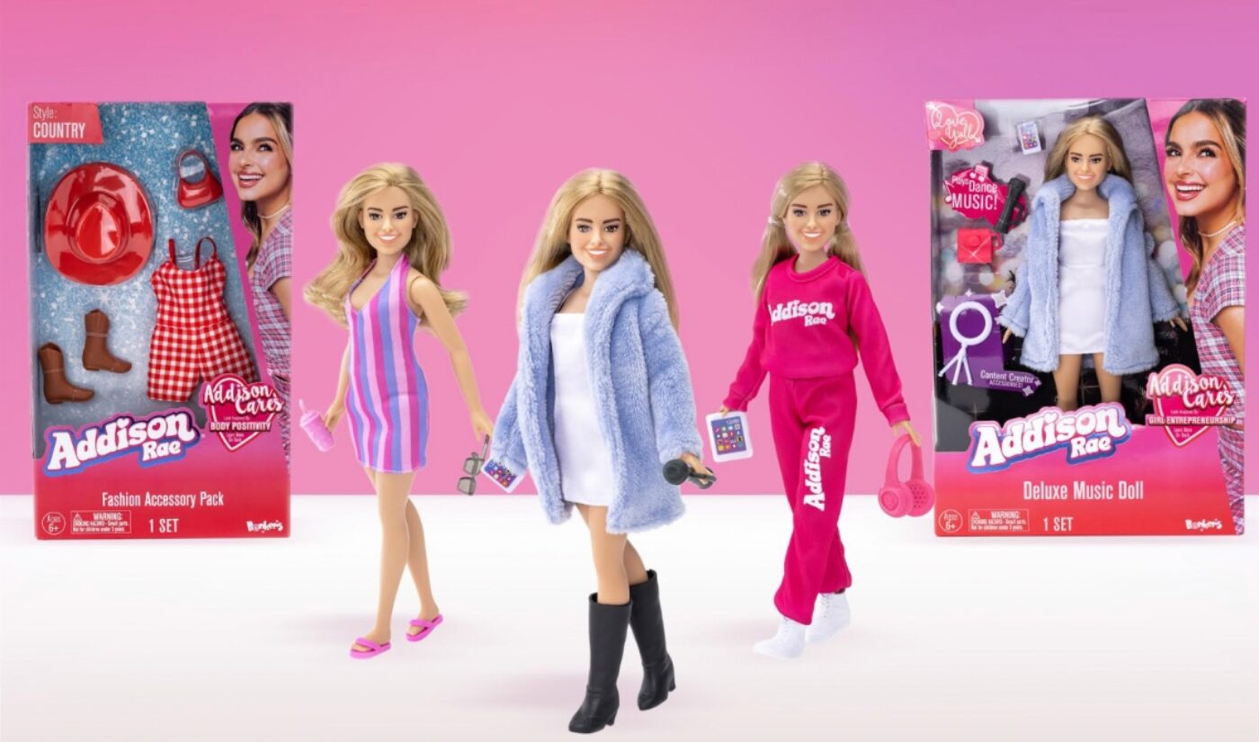 Addison Rae dolls are coming to a Walmart near you