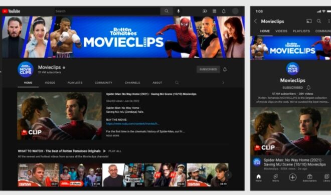 Fandango properties Movieclips and Rotten Tomatoes have united to form a YouTube network