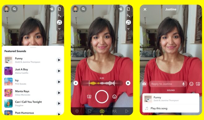 The Snapchat Sounds Creator Fund will pay out $100,000 to artists who are “driving creation”