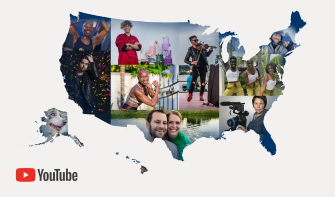 425,000 full-time jobs contributed to the YouTube creator economy in 2021