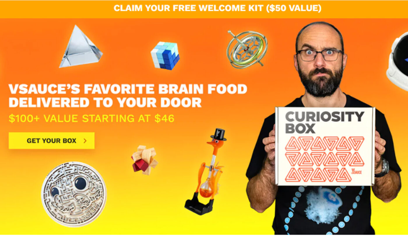 Vsauce’s Curiosity Box was just acquired for $12 million (Exclusive)