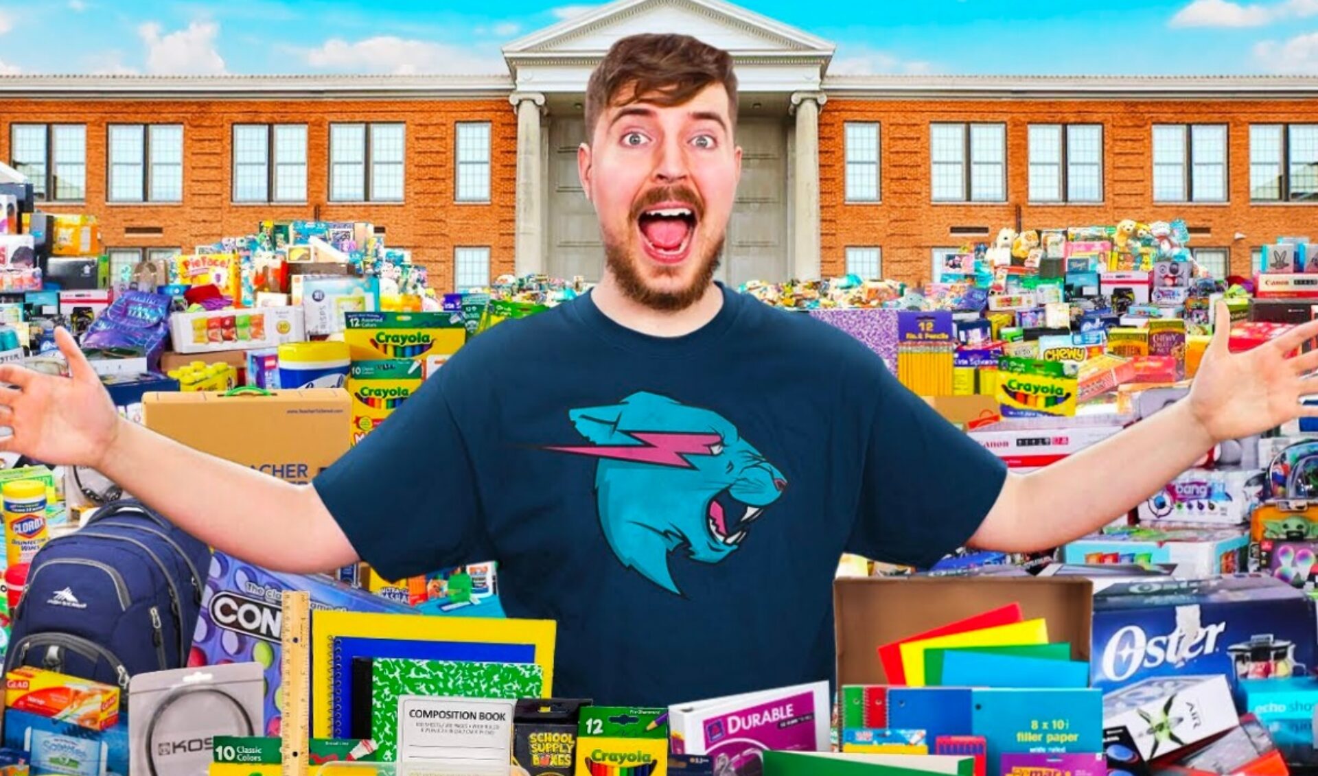 MrBeast’s latest cause is raisin money for schools