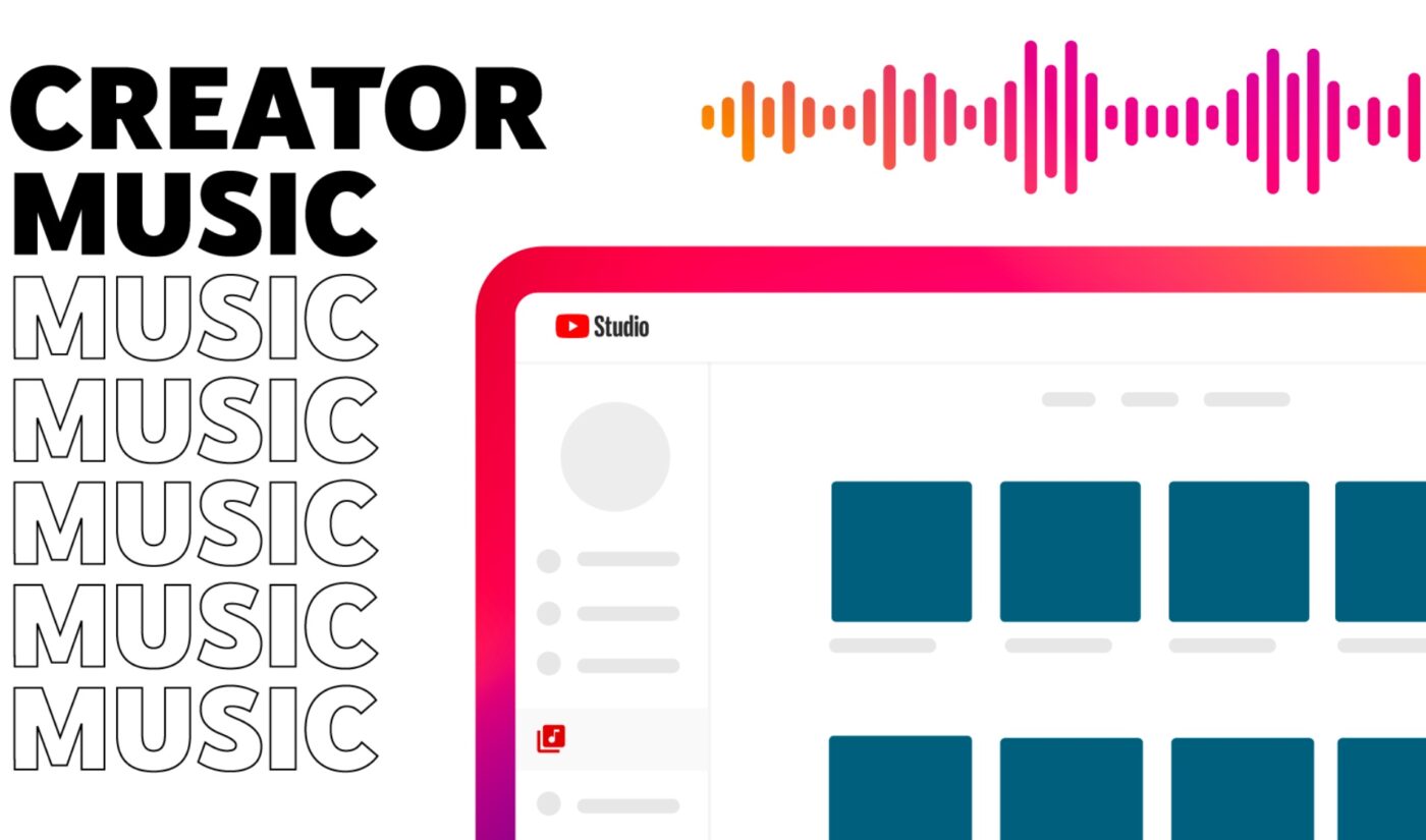 YouTube channels will get more access to songs than ever before. Welcome to Creator Music.