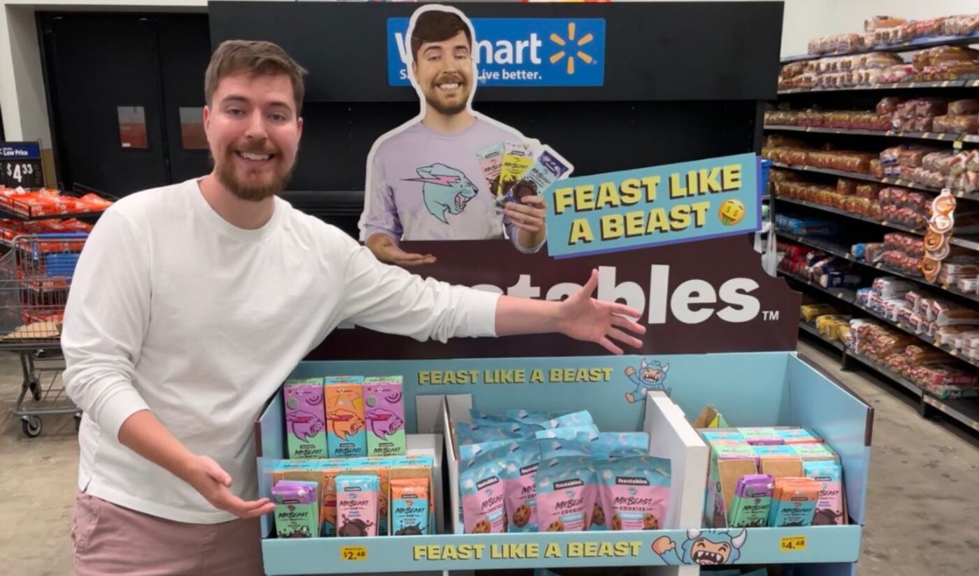 MrBeast’s snack brand is moving beyond chocolate bars. Its cookies are now available at Walmart.