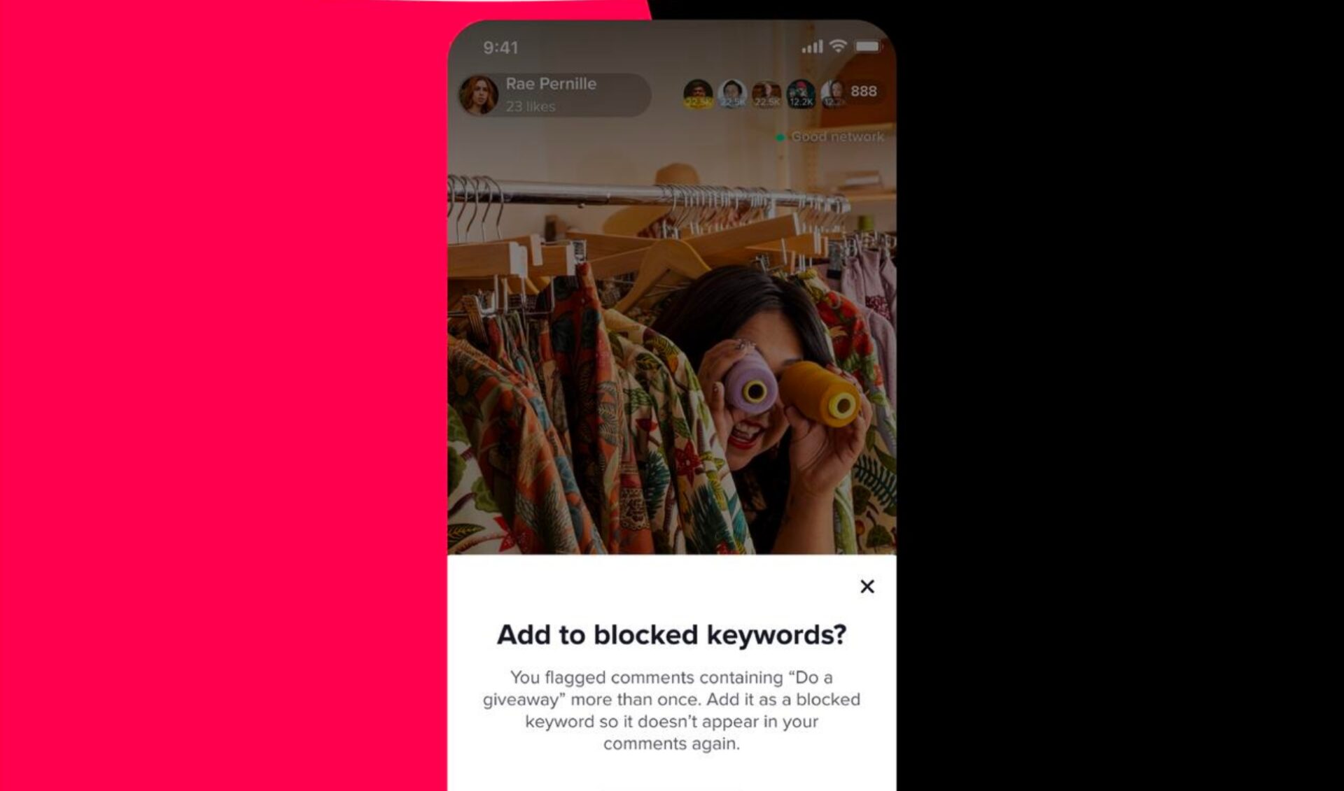 TikTok announces 18+ live streams for content that needs to be “limited to adults”
