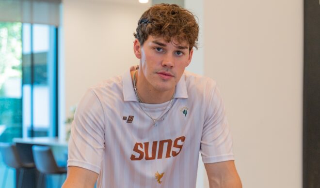 Creators like Noah Beck and Flight are repping their favorite NBA teams with new merch