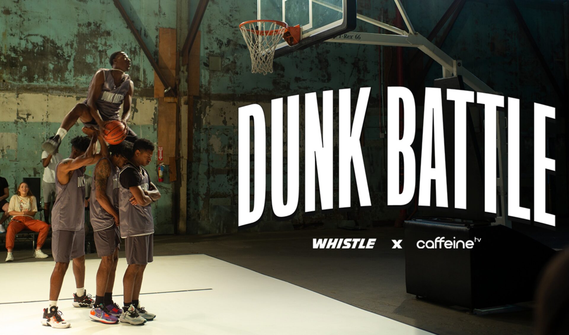Caffeine partners with Team Whistle to bring a ‘Dunk Battle’ to its viewers