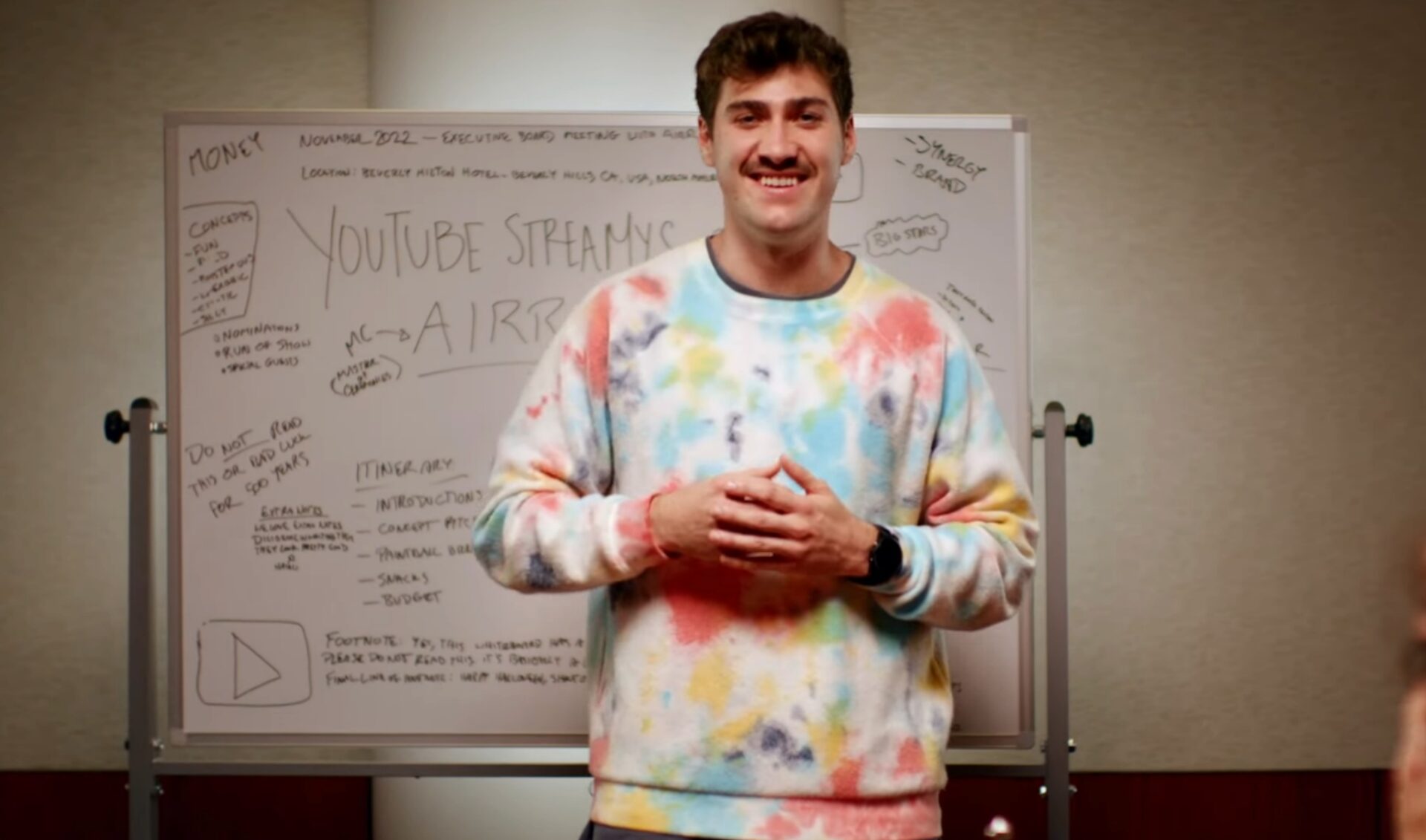 Airrack is ready to do it live at the 2022 Streamy Awards