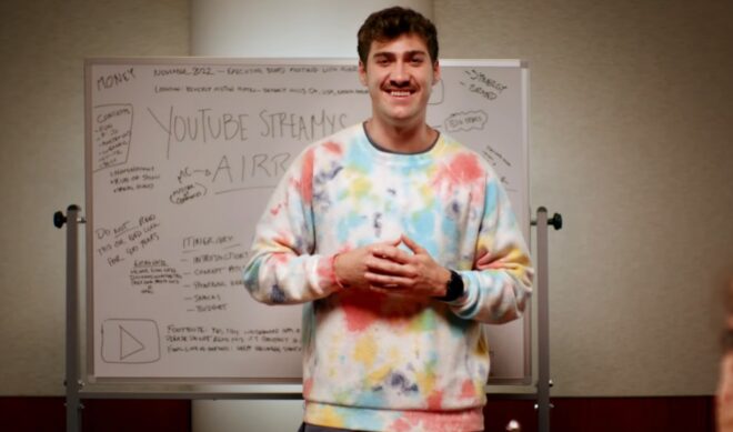 Airrack is ready to do it live at the 2022 Streamy Awards