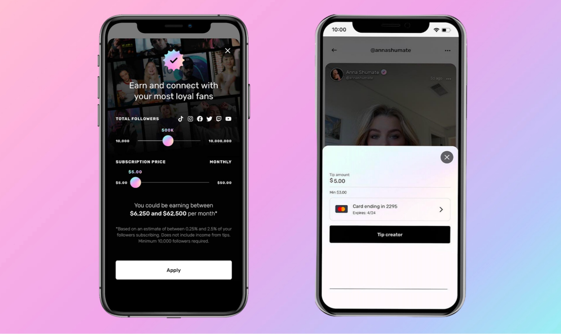 Fanfix has 10 million users on its funding platform. Now it's getting into  the link-in-bio game. - Tubefilter