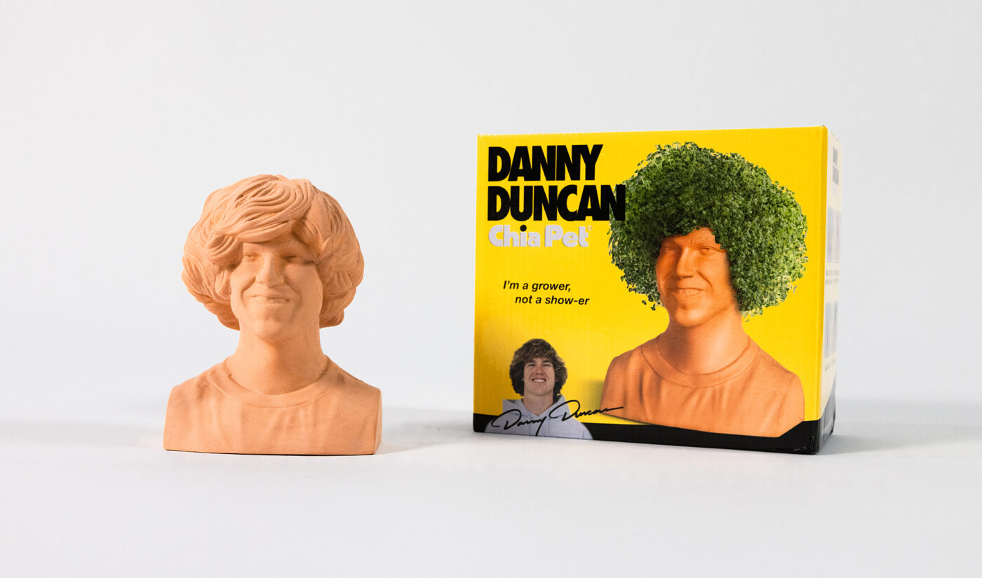 Danny Duncan is now a Chia Pet