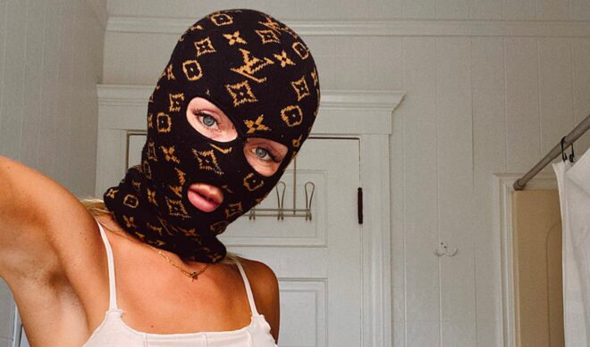 The TikTok star known as TheSkiMaskGirl has revealed her face