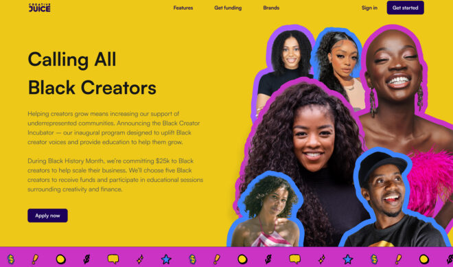 Creative Juice commits $25K to helping Black creators grow their businesses