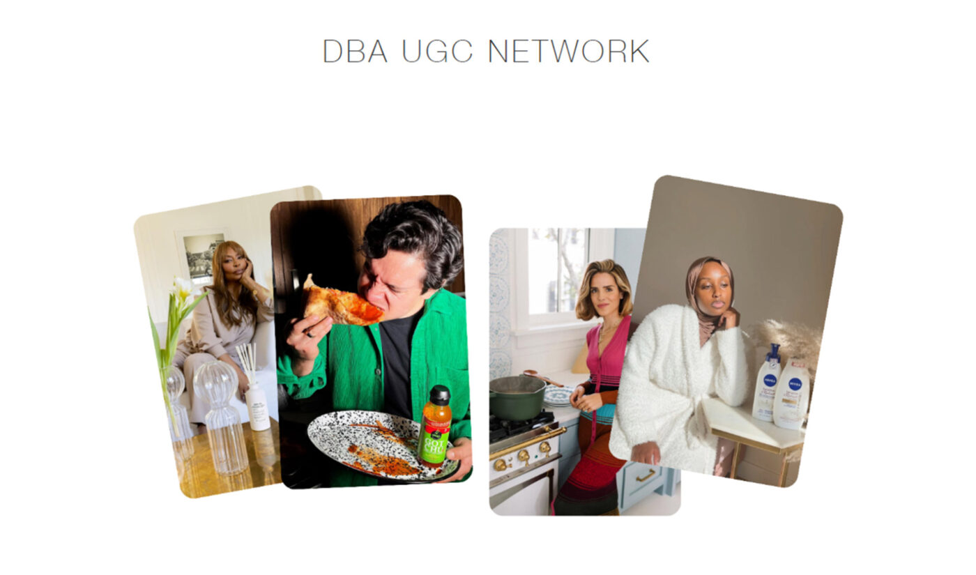 DBA just launched a UGC division (Exclusive)